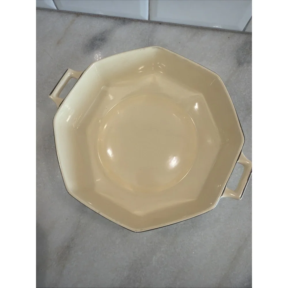 Vintage Homer Laughlin Casserole WV USA HLC Circa 1930's Antique Rose RARE ES009